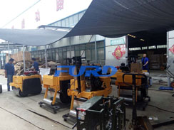 福瑞得微動態(tài)--手扶雙輪壓路機，手推式井蓋切割機，手扶抹光機等包裝發(fā)貨
